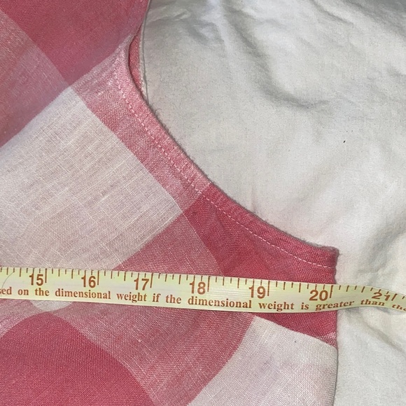 Crown & Ivy Pink and White Checkered Sun Dress - Picture 4 of 10